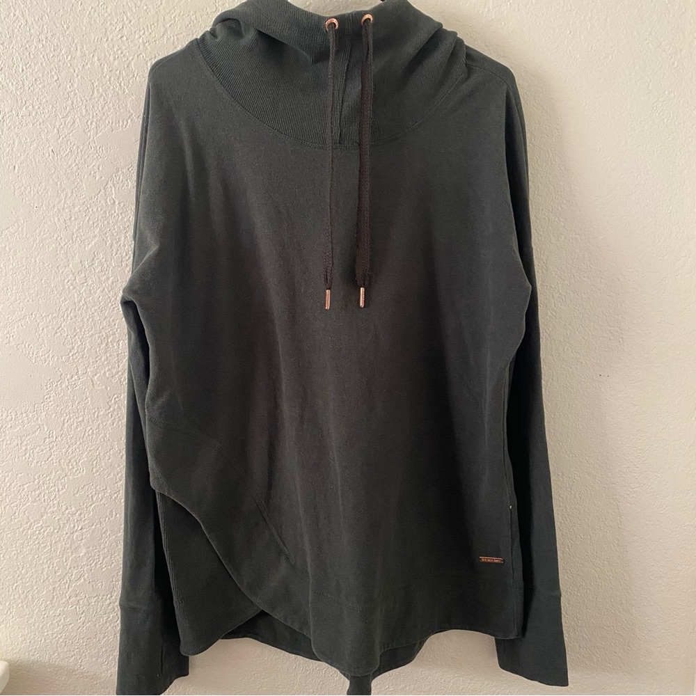 Sweaty Betty Tops | Sweaty Betty Hoodie in Light Grey Fleece Luxe Invigorate